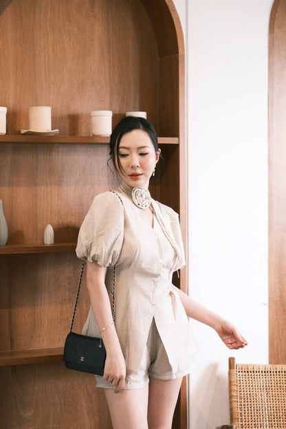 Colette Tailored Puff Sleeve Set