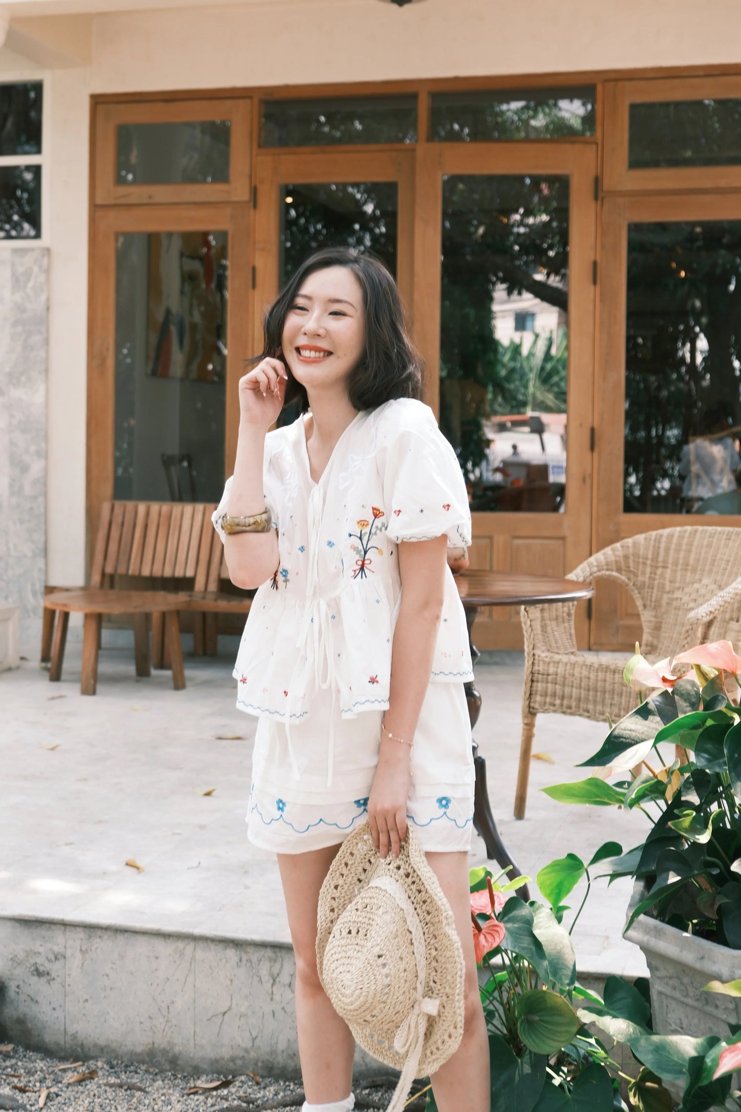 Colette Embroidered Ribbon Set