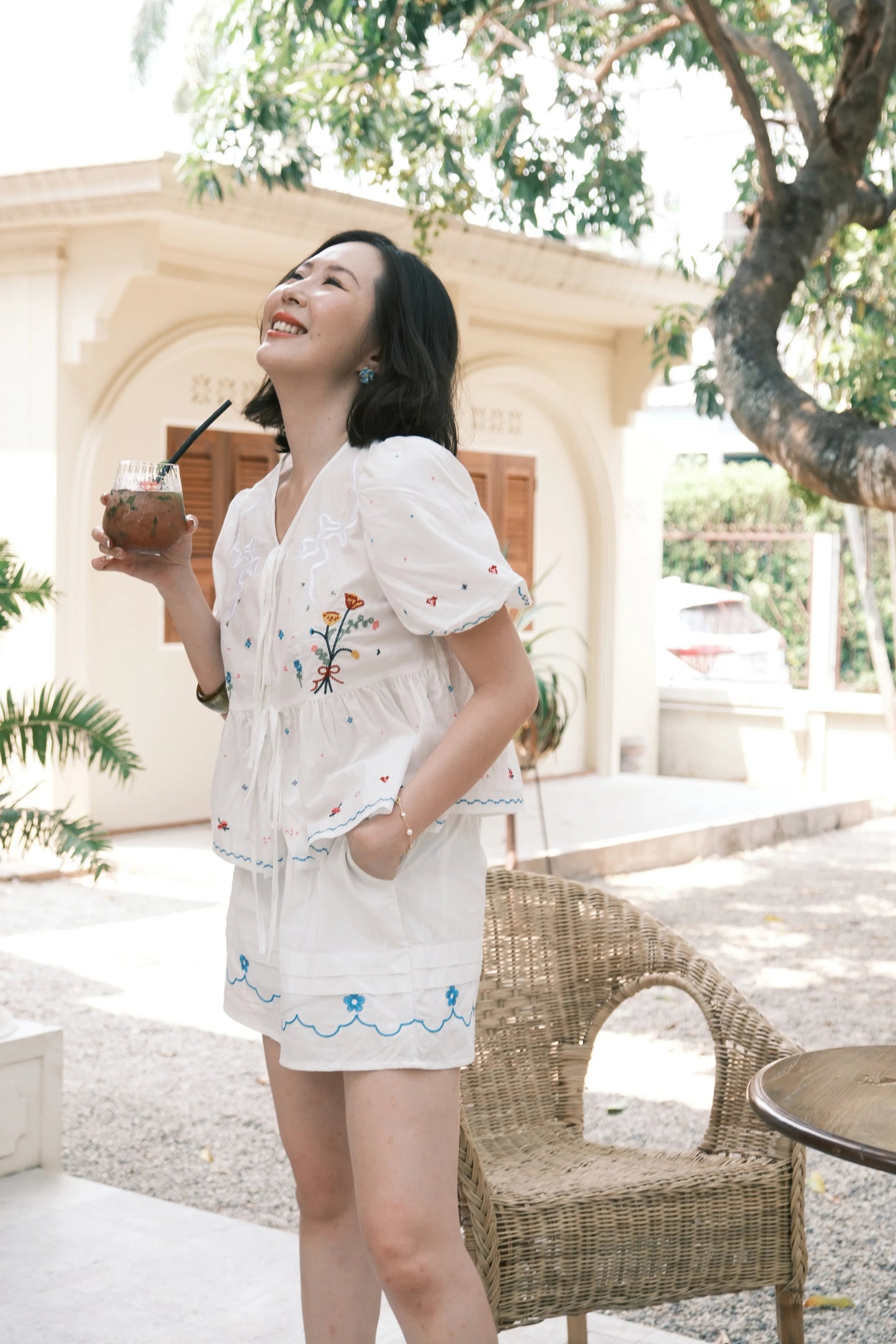 Colette Embroidered Ribbon Set