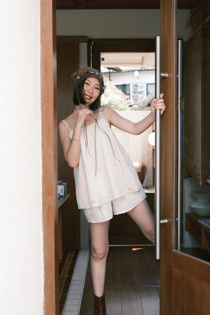 Élodie Broderie Lounge Set