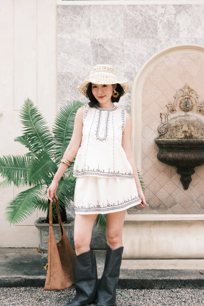 Sienna Bohemia Embroidered Set