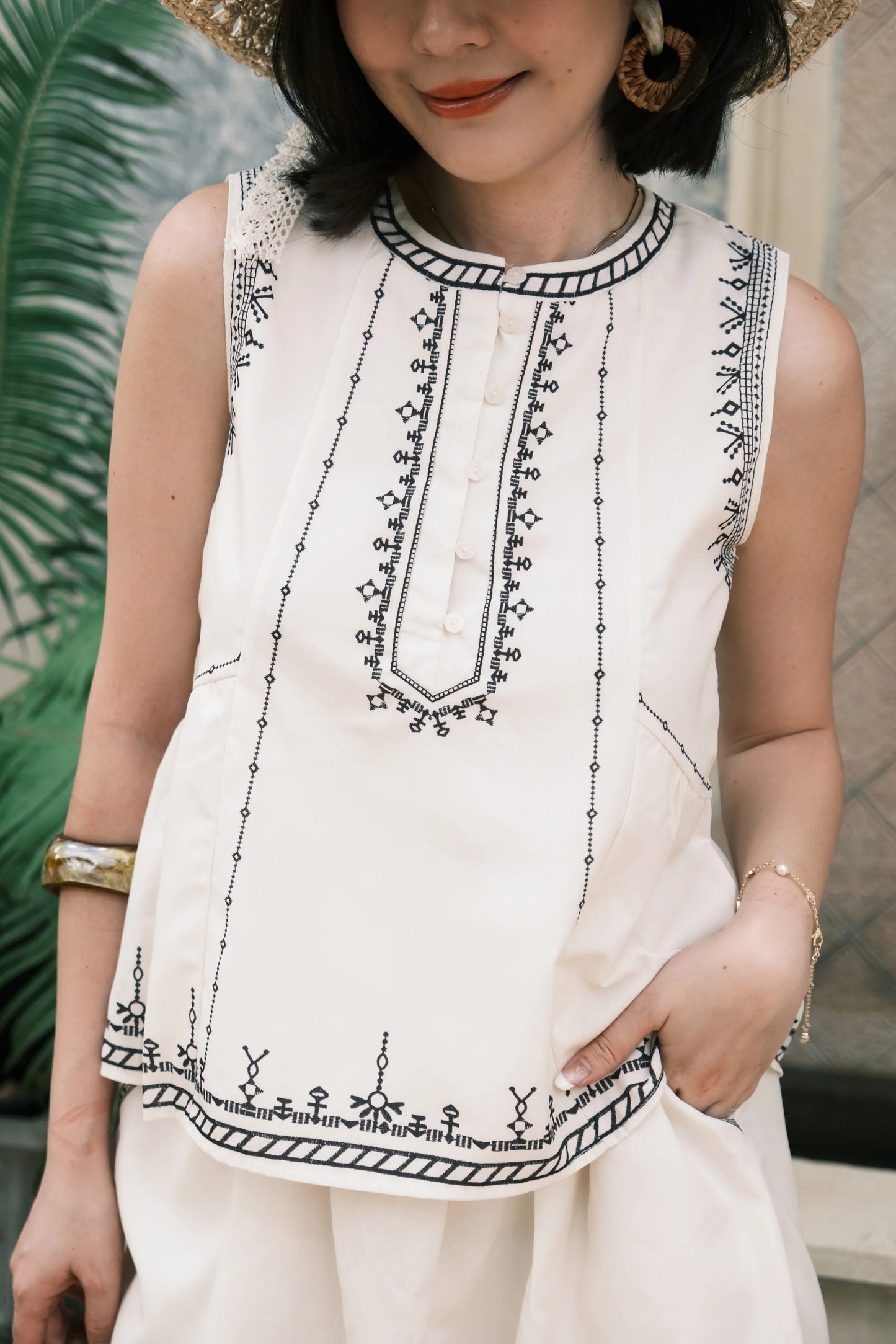 Sienna Bohemia Embroidered Set
