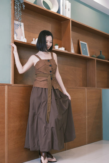 Éloise Volume Maxi Skirt