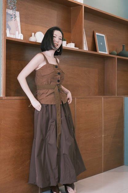 Éloise Volume Maxi Skirt