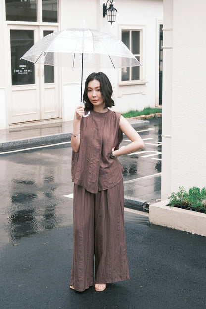 Noéline Relaxed Co-Ord Set in Purple