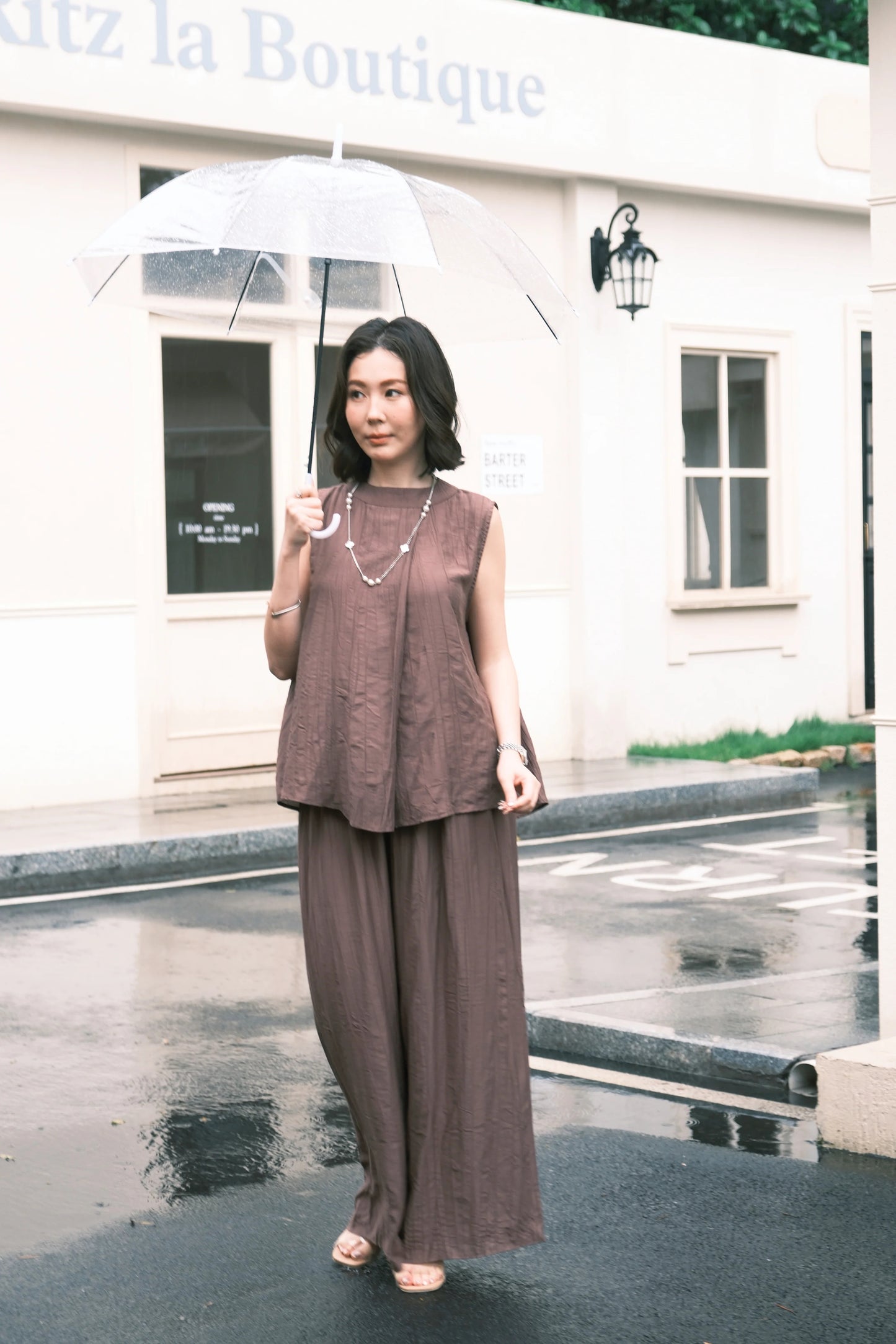 Noéline Relaxed Co-Ord Set in Purple