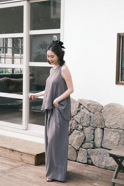 Seraphine Layered Lounge Set in Grey