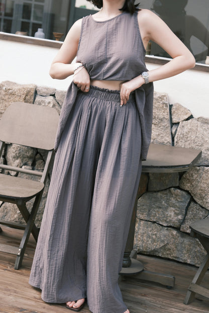 Seraphine Layered Lounge Set in Grey